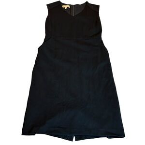 TALBOTS lined black dress with pockets